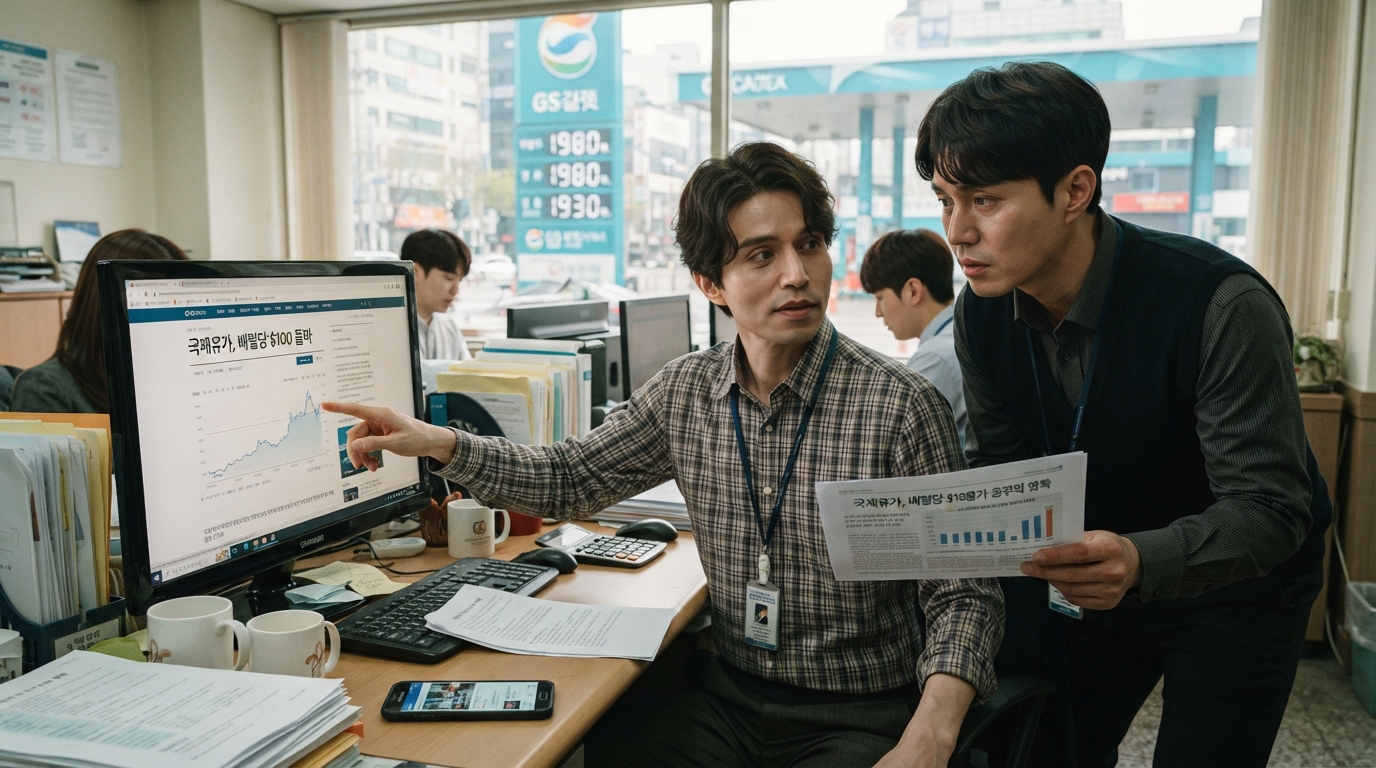 유가 100달러 휘발유가격 전망 2026, 1860원에서 뭘 봐야 하나