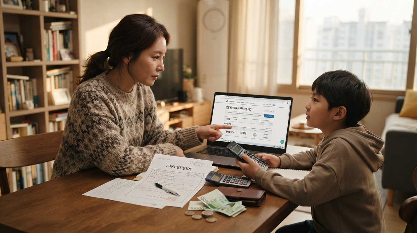학원비 세액공제 자녀 나이·학교급별  가능 여부 비교표 — 취학 전, 초등 1·2학년, 초등 3학년 이상
