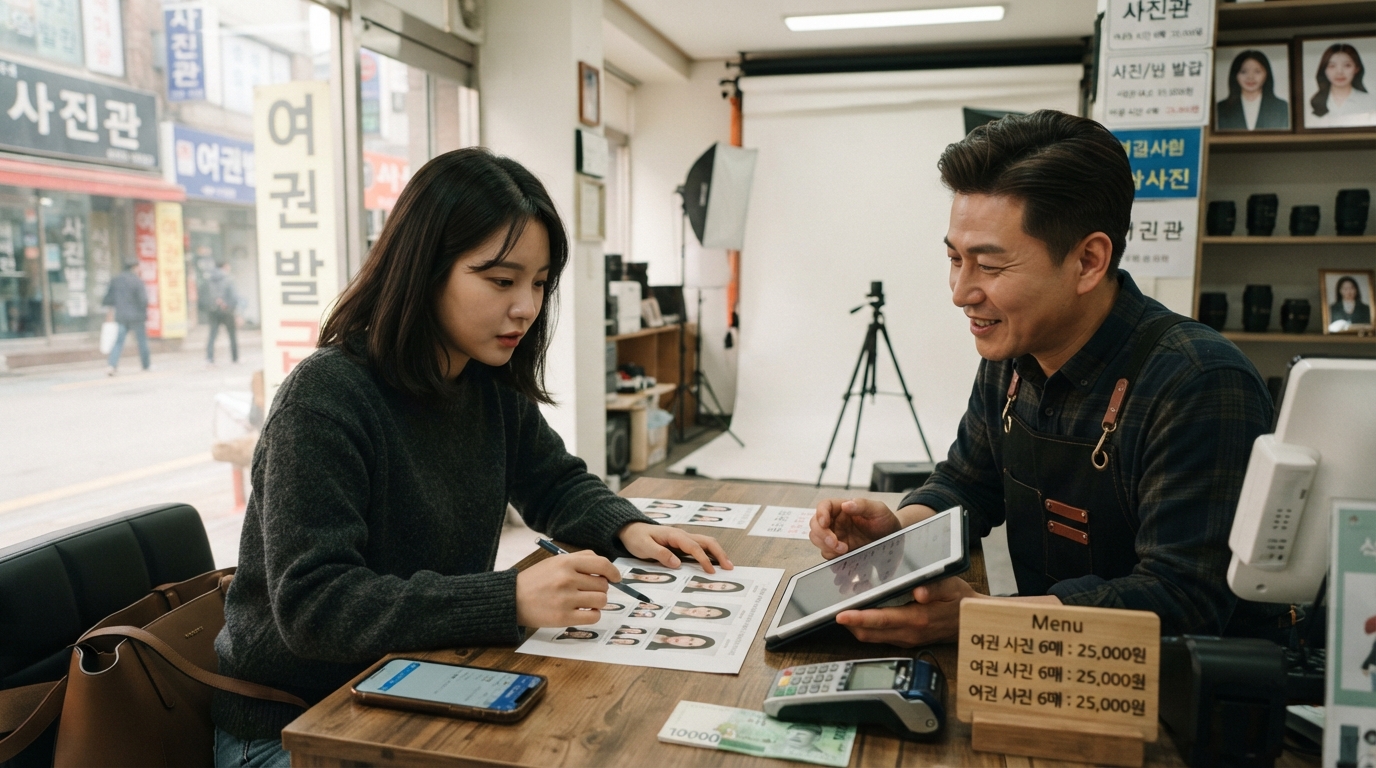 여권 사진가격 사진관·무인포토부스·셀프앱  비교표 2026