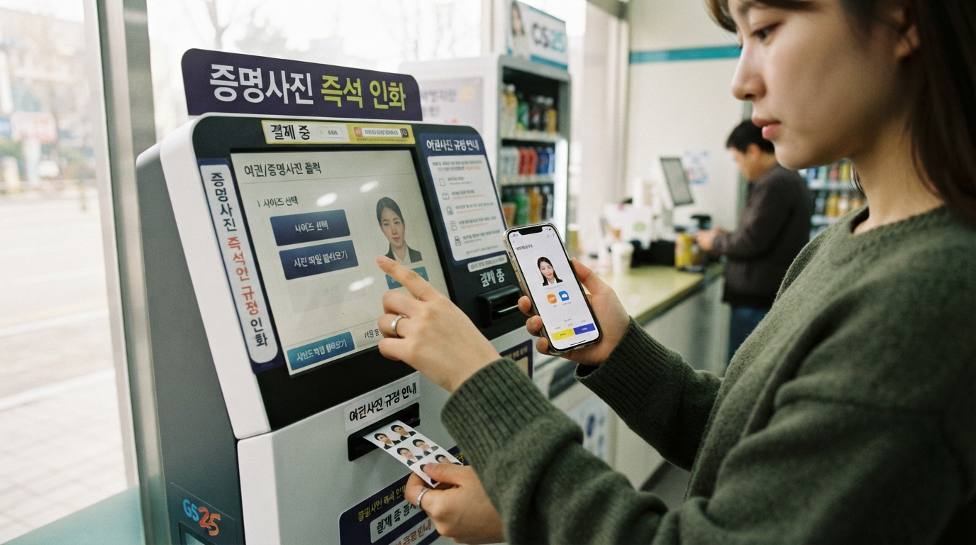 여권 사진출력 집 프린터로 여권 사진 출력할 때 포토용지와 300dpi 해상도 설정 예시